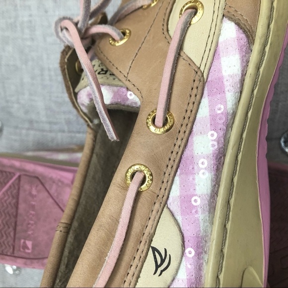 Sperry Top Sider Ladies Leather Boat Shoes - Picture 8 of 9